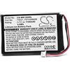 vhbw Li-Ion Batteria 1100mAh (3.7V) compatibile con Navigatore GPS Magellan Roadmate 1200 (3 Fili), 1210 (3 Fili)