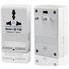 Generic Convertitore di Potenza Efficiente con Trasformatore a Doppia Tensione da 110 V a 220 V per Piccoli Elettrodomestici da viaggio. Materiale ABS da 100 W. (Spina europea)