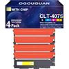 OGOUGUAN CLT-4072S Compatibile per Samsung CLT-4072S Cartuccia toner CLT-4072S K4072S C4072S M4072S Y4072S Compatibile per Samsung CLP-320 CLP-325 CLX-3180 CLX-3185 (4-Pack)