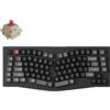 Keychron Tastiera meccanica wireless V10 Ultra 8K, 75% layout ergonomico Alice, 2,4 GHz/Bluetooth 5.3/USB-C cablata, tastiera personalizzata ZMK sostituibile a caldo con manopola per Mac e Windows