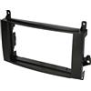 Audioproject A300 - Mascherina-2-DIN universale per autoradio compatibile con: Mercedes Benz A Klasse W169 - B Klasse T245 - Viano Vito W639- nero