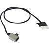 JINTAI Cavo jack di alimentazione CC per Dell Vostro 15 5568 V5568 5468 V5468 7560 7572 P61F P61F001 P61F002 P62F P62F001 P75G P75G001 P75G002 BKD50 JM9RV 0JM9RV DC30100YE00 M3FM1 0M3FM1 DC30100YG00