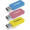 Integral Neon Yellow Chiavetta USB 32 Giga - Flash Drive USB 3.0 SuperSpeed - Pennetta USB veloce