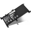 FlyZythrol 38Wh C21N1509 Batteria portatile compatibile con ASUS Vivobook X556UA X556UB X556UF X556UJ X556UQ X556UQK X556UR X556UV K556U K556UA K556UB K556UF K556UJ K556UQ K556UR A556U A556UA A556UB