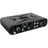 Depisuta Interfaccia Audio USB, Scheda Audio Esterna da 32 Bit/384 KHZ con Preamplificatore Microfono Plug and Play per Streaming Live, Supporta Alimentazione Phantom 48 V