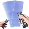 RAMTRIO 50 pezzi di custodia protettiva per telecomando, custodia universale trasparente contro sporco e polvere 8 x 25 cm, custodia per telecomando ideale per uso domestico e alberghiero