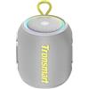 Tronsmart T8 Mini Altoparlante Portatile Bluetooth Potente, 16 W Potenza, IPX7 Impermeabile, 20 H Durata, Connessione Stereo, Compatibile SD/AUX, Ideale per Feste, Viaggi e Esterni, Grigio