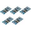 TECNOULAB 5 pezzi 2S 10A 8.4V 7.4V Li-ion Litio 18650 BMS PCM Scheda di protezione della batteria