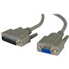 Cable-Core-Cavo da 9 Pin seriale femmina a 25 Pin maschio, lunghezza: 5 m
