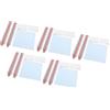 XUMIUZIY Set di Strisce Adesive Filtro di Protezione dei Dati, Supporto per Scorrimento in Plastica Trasparente -Schermo di Protezione dei Dati Striscia Adesiva 5 Set per Laptop per Computer