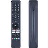 WKOLF Telecomando RC45160 RC43160 per JVC, Medion RC1832, Toshiba CT-8563 e CT-8556, Panasonic, Digihome, Finlux Android Smart Full HD HDR TV LED
