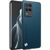 HAFFAN Custodia Cover Protettiva per Cellulare per Realme 8 5G / Realme Narzo 30 5G (6.5 inches), Stile Similpelle - Zaffiro