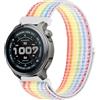 GIOPUEY Nylon Cinturini Compatibile con Amazfit Balance 2 XT, Traspirante Sport Loop Cinturino in Morbido Nylon Intrecciato, Donne Uomo - Colorful