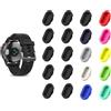 Rndono Connettore antipolvere in silicone per orologio Garmin 20 pezzi, spina antipolvere per Garmin Venu 4/3/3S, Forerunner 970/965/955/945/265/165, Vivoactive 6/4, Fenix 8/7X/5 solare, Instinct 3, Epix Pro