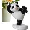 Generic Simpatico supporto per telefono, a forma di panda in stile cartone animato, supporto per telefono da scrivania, antiscivolo, stabile, multifunzionale, decorativo, accessorio da scrivania per ragazzi,