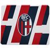 BOLOGNAFC STORE Bologna FC Tappetino Mouse Ufficiale, Design Stripe, 22 x 18 cm, Rosso/Blu/Bianco
