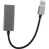 Uonlytech Adattatore Convertitore Ethernet USB 3.0 in Lega di Alluminio Gigabit, Adattatore di Rete Portatile Compatibile USB e Type-c, per Laptop e Tablet in Viaggio Connessione Stabile
