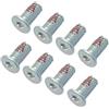 Gintai Kit Viti 8 Pezzi per dell XPS 7390 2 in 1/9310 2 in 1/9315 2 in 1 Kit Viti Telaio Computer Portatile Custodia di Base Fissaggio per Fondo del Computer Vite di Ricambio per PC Portatile Screws