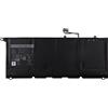 Swark Batteria sostitutiva PW23Y RNP72 TP1GT compatibile con Dell XPS 13 9360 Series 13-9360-D1605G RNP72 0RNP72 TP1GT 0TP1GT