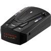 EasyByMall Tachimetro per auto, rilevatore di autovelox, rilevatore di autovelox, 12 x 7,5 x 6,5 cm, materiale ABS utilizzato in vari modelli di longevità (nero)