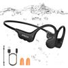 I love e iFecco IFECCO Cuffie Conduzione Ossea Nuoto - IP68 Impermeabili Auricolari Subacquee per Piscina Bluetooth 6.0 con Lettore MP3 da 8G,Wireless Auricolari per Nuoto Ciclismo Corsa