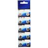 JINQIGG Batterie alcaline a bottone AG9 da 1,5 V LR936 394 per orologi acustici e torce a LED, multiuso, 10 pezzi