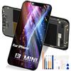 Atwist TFT LCD Schermo per iPhone 13 Mini Display Schermo di Ricambio per iPhone 13 Mini Touch Screen per iPhone13 Mini Vetro Digitalizzatore Assemblaggio con Kit di Riparazione A2628 (Nero)