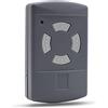 YuliSpy Telecomando compatibile della porta del garage per HORMANN 40,685MHz HSE2 HSM4 HSM2 HSE4 HS2 HS4 Pulsanti grigi