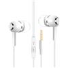 Generico Auricolari cablati, cuffie cablate | Telefoni auricolari con cavo | Auricolare a cavo Boost da 3,5 mm per la musica per allenamento per aerei da viaggio da viaggio