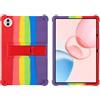 FKQLH Custodia per Honor Pad 10 Tablet 12,1 Pollici, Silicone Morbido Skin Leggero Custodia Protettiva per Bambini Supporto Cover per Honor Pad 10 Tablet 12,1 Pollici, Colorato