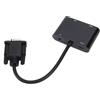 Sxhlseller Convertitore VGA a HDMI VGA Splitter Doppio Schermo con 2 Uscite per Proiettore Desktop Portatile