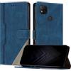 JayModCase Custodia per Xiaomi Redmi 9C,Flip Custodia Portafoglio Caso Libro con Magnetica | porta carte di credito | Supporto Stand - Blu