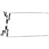 AKUYAO Set di cerniere LCD Screen Hinges per Lenovo IdeaPad 3-15ITL6 3-15ADA6 3-15ALC6 AM21P000510 AM21P000410 5H50S29002