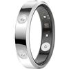findtime Smart Ring Donna Uomo Oro Rosa Argento Anello Fitness per Donna Sottile Mestruazione Frequenza Cardiaca Contapassi, Monitoraggio del sonno, Anello Smart Fitness Ring Calorie Attività Tracker Android