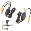 DISCORAMA - KIT RCA TRASMETTITORE RICEVITORE VIDEO WIRELESS PER TELECAMERA RETROMARCIA 12V, MODULO TRASMETTITORE E RICEVITORE SENZA FILI PER TELECAMERA POSTERIORE SISTEMA DI PARCHEGGIO
