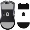 kwmobile Set Piedini di Ricambio per Mouse Compatibile con Razer Viper V3 Pro Mouse - Gommini nero - per Maggiore Controllo e Scorrevolezza