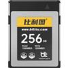 比利图 Bilitu - Scheda di memoria professionale CFexpress tipo B, 256 GB, adatta per fotografi, fotografi, fino a 1500/1200 MB/s, video 4K 6K