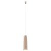 BRILONER - Lampadario a sospensione LED a batteria, touch, dimmerabile, regolabile in altezza, bianco caldo, senza presa elettrica, lampadario cucina, soggiorno, cameretta, 4,5 x 160cm, Beige