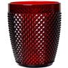 Excelsa Diamond Bicchiere, Plastica, Rosso