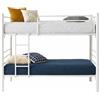 Befara Letto A Castello DIVISIBILE Ceres - Bianco - 90 x 190 - Senza Letto aggiuntivo