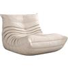 TJKK togo sedia togo divano da pavimento divano togo pouf divano togo sedie pigro pavimento divano divano letto (bianco, 66 x 89 x 68,6 cm)