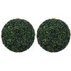 Generico Sfere di Bosso Artificiale 2 pz 52 cm,Casa e Giardino,Arredo,Flora artificiale-315470