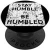 Theater Of Oneness Rimani umile o umiliato, Vintage Retro PopSockets PopGrip Adesivo