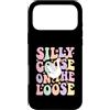 Funny Silly Goose Custodia per iPhone 17 Pro Max Oca stupida sul sciolto
