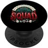 Mahjong Lover Queen Club Designs Mahjong Giocatore Piastrelle Gioco Cinese Mahjong Squad PopSockets PopGrip Adesivo