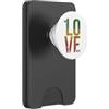 UGR Amo il design a colori rasta della musica reggae PopSockets PopWallet per MagSafe