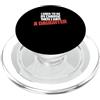 Funny Father Of A Daughter Father's Day Il padre divertente era al comando e poi ho avuto una figlia PopSockets PopGrip per MagSafe