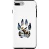 Timowo Studio Custodia per iPhone 7 Plus/8 Plus Alce Invernale Impronta Natura