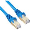 StarTech Cavo Ethernet CAT6a da 2m - Cavo di Rete LAN RJ45 10 Gigabit Schermato 100W Poe - Cavo Dati Patch STP 10GbE - Testato Individualmente - Certificato UL/Tia - Blu (6ASPAT2MBL)