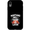 Mars Futurism Terraforming Science Inter Custodia per iPhone XR Terraformare Marte Esplorazione Spaziale Colonizzazione di Marte